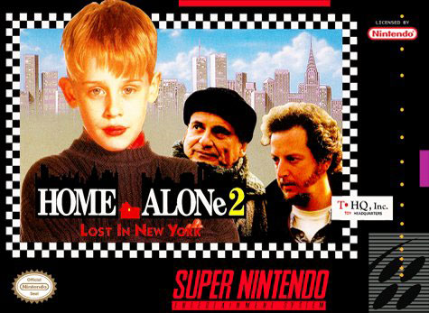 Carátula del juego Home Alone 2 - Lost in New York (Snes)