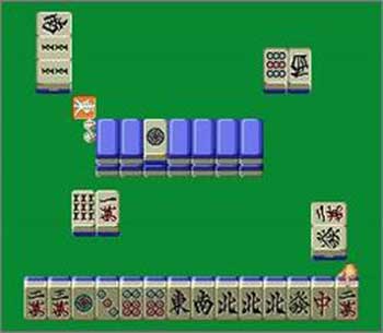 Pantallazo del juego online Honkaku Mahjong Tetsu Man (SNES)