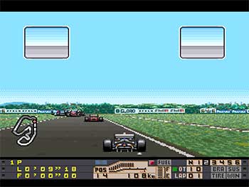 Pantallazo del juego online Human Grand Prix 3 F-1 Triple Battle (SNES)