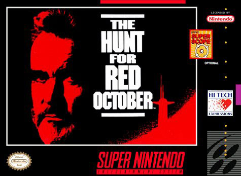 Carátula del juego The Hunt for Red October (Snes)