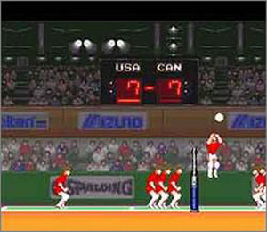 Pantallazo del juego online Hyper V-Ball (Snes)