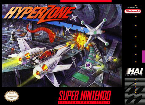 Carátula del juego HyperZone (Snes)