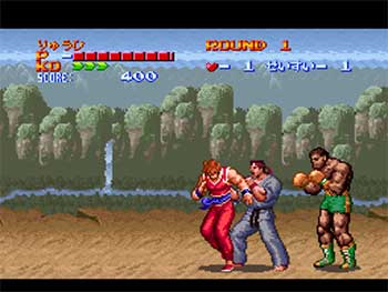 Pantallazo del juego online Hiryu no Ken S Golden Fighter (SNES)