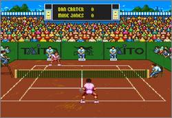 Pantallazo del juego online International Tennis Tour (Snes)