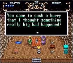 Pantallazo del juego online Illusion of Gaia (Snes)