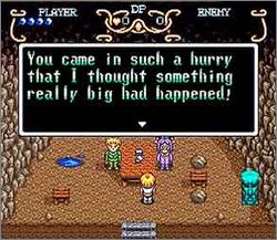 Pantallazo del juego online Illusion of Gaia (Snes)