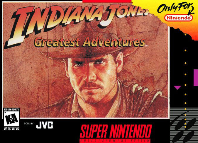 Carátula del juego Indiana Jones - Greatest Adventures (Snes)