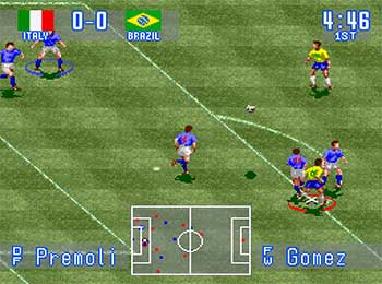 Pantallazo del juego online International Superstar Soccer (Snes)