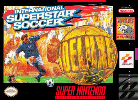 Carátula del juego International Superstar Soccer Deluxe (Snes)