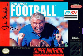 Carátula del juego John Madden Football (SNES)