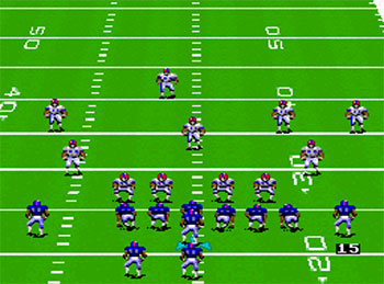 Pantallazo del juego online John Madden Football (SNES)