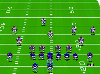 Pantallazo del juego online John Madden Football (SNES)