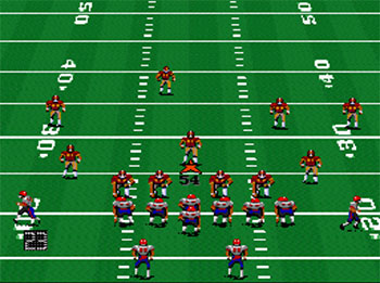 Pantallazo del juego online John Madden Football '93 (SNES)
