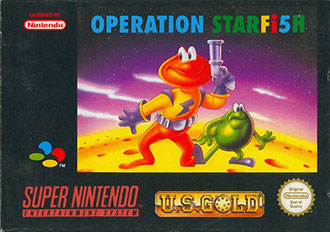 Carátula del juego James Pond 3 Operation Starfish (SNES)