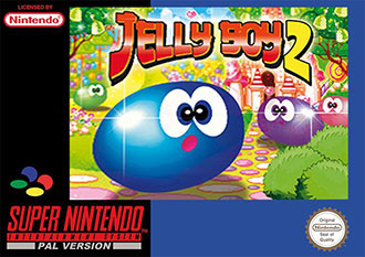 Carátula del juego Jelly Boy 2 (SNES)