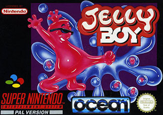 Carátula del juego Jelly Boy (SNES)