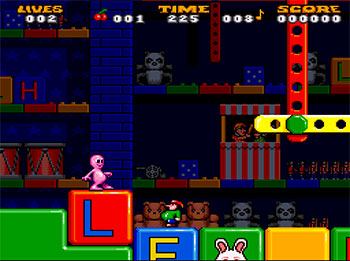 Pantallazo del juego online Jelly Boy (SNES)