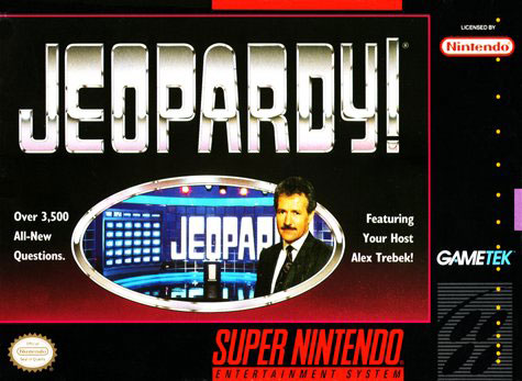 Carátula del juego Jeopardy (Snes)