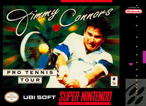 Carátula del juego Jimmy Connors Pro Tennis Tour (Snes)