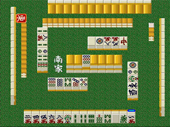Pantallazo del juego online Jissen Mahjong Sinan (SNES)