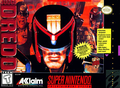 Carátula del juego Judge Dredd (Snes)