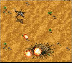 Pantallazo del juego online Jungle Strike (Snes)