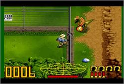 Pantallazo del juego online Jurassic Park (Castellano) (Snes)