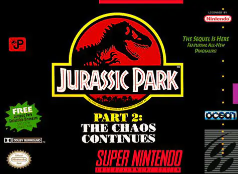 Portada de la descarga de Jurassic Park Part 2 – The Chaos Continues