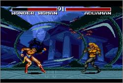 Pantallazo del juego online Justice League Task Force (Snes)