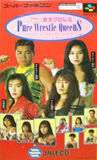 Carátula del juego JWP Jyoshi Pro Wrestling Pure Queens (SNES)