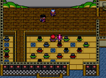 Pantallazo del juego online Kabuki Rocks (SNES)