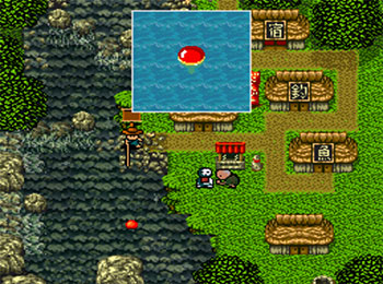 Pantallazo del juego online Kawa no Nushi Tsuri 2 (SNES)