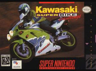 Carátula del juego Kawasaki Super Bike Challenge (Snes)