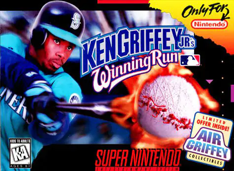 Portada de la descarga de Ken Griffey Jr’s Winning Run