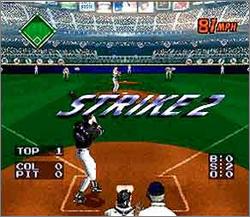 Pantallazo del juego online Ken Griffey Jr's Winning Run (Snes)