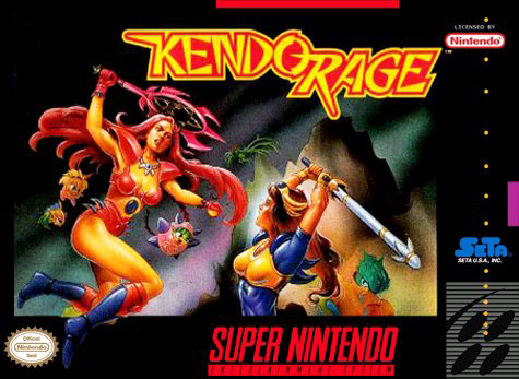 Carátula del juego Kendo Rage (Snes)