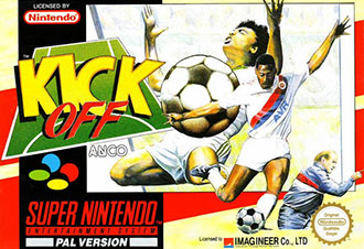 Carátula del juego Kick Off (SNES)