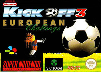 Carátula del juego Kick Off 3 European Challenge (SNES)