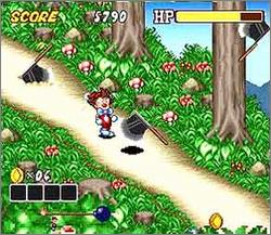 Pantallazo del juego online Kid Klown in Crazy Chase (Snes)