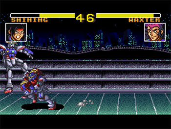 Pantallazo del juego online Kidou Butoden G-Gundam (SNES)