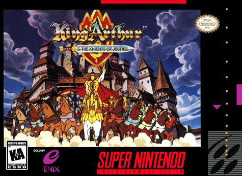 Carátula del juego King Arthur and the Knights of Justice (Snes)