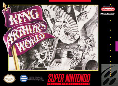 Carátula del juego King Arthur's World (Snes)