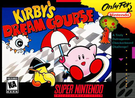 Portada de la descarga de Kirby’s Dream Course