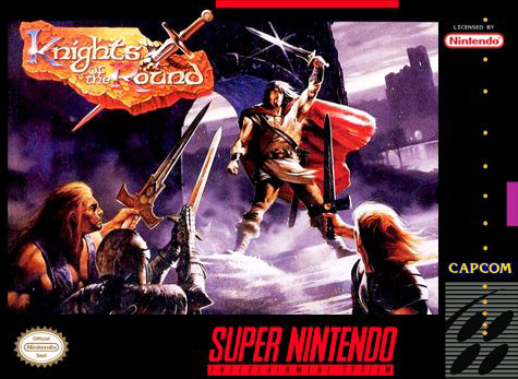 Carátula del juego Knights of the Round (Snes)