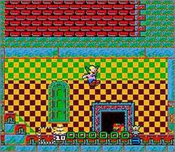 Pantallazo del juego online Krusty's Super Fun House (Snes)