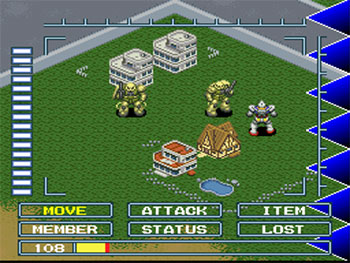 Pantallazo del juego online Kidou Senshi Gundam Cross Dimension 0079 (SNES)