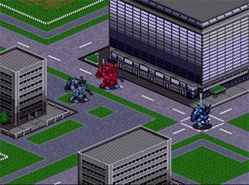 Pantallazo del juego online Kido Senshi Gundam Z Away to the New Type (SNES)