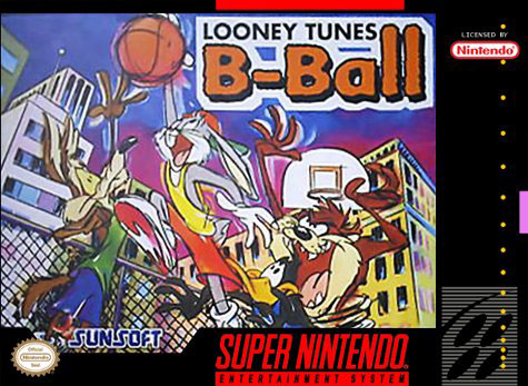 Carátula del juego Looney Tunes B-Ball (Snes)
