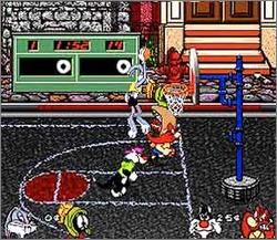 Pantallazo del juego online Looney Tunes B-Ball (Snes)