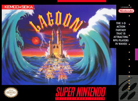 Carátula del juego Lagoon (Snes)